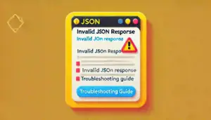 「エラーが発生しました　返答が正しいJSONレスポンスではありません」の対処法