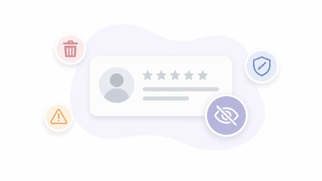 Google口コミが非表示になる原因｜削除・通報・ポリシー違反の違い