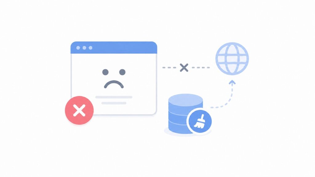 DNSキャッシュとは?サイトが表示されない時に確認すること