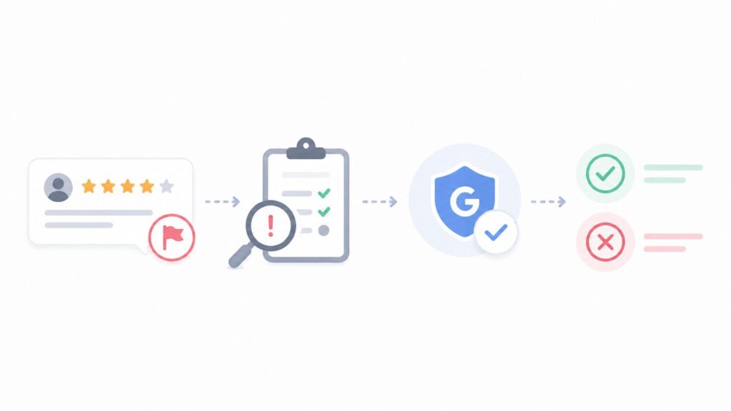 Google口コミを通報するとどうなる？店舗側が知っておきたい流れ