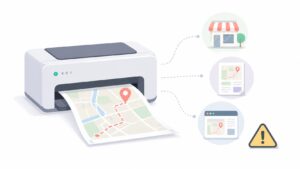 Googleマップを印刷する方法｜店舗案内・チラシ・ホームページで使う時の注意点