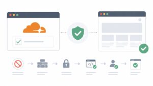 Cloudflareの「challenges.cloudflare.comのブロックを解除してください」とは？