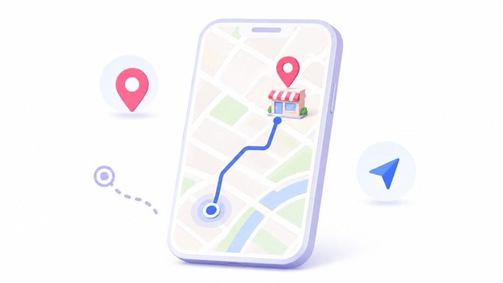 Googleマップで店舗案内を分かりやすくする方法|ピン留め・ルート共有・印刷の使い分け